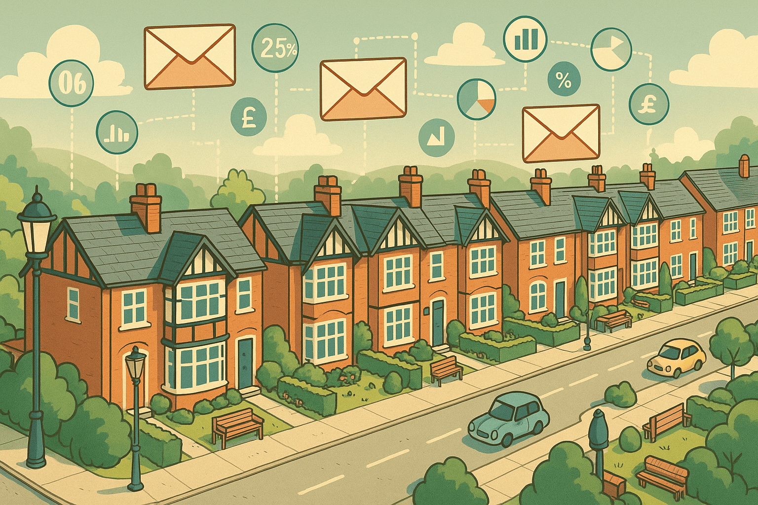 Emails arriving to local properties